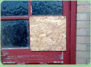 boarded up West Bromwich